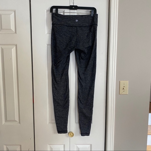 Lululemon Leggings Grey Marled - Picture 4 of 4